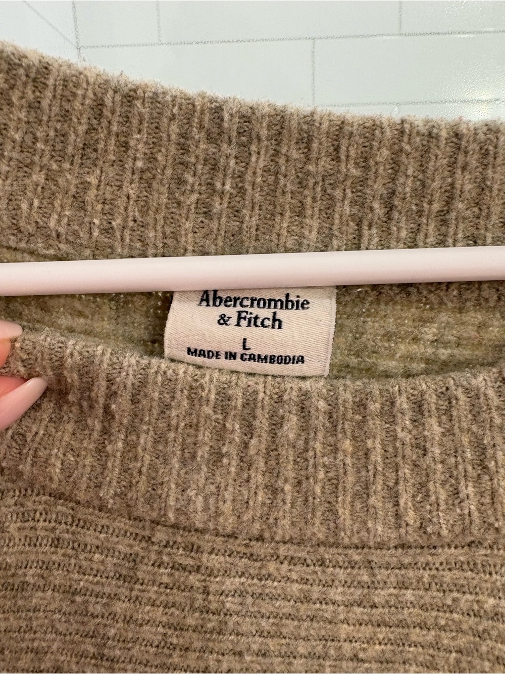 Abercrombie and Fitch Crew Dolman Sweater - Picture 3 of 4